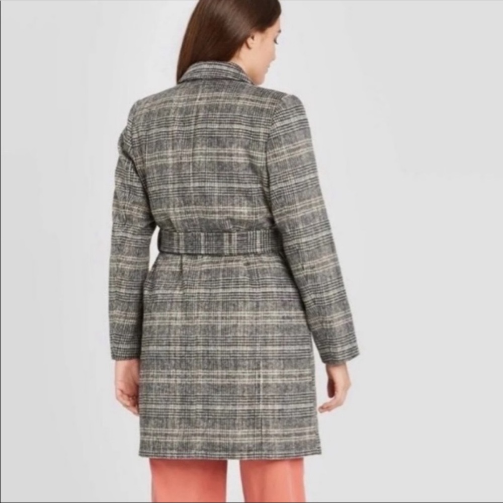 A New Day Plaid Coat - Picture 2 of 7